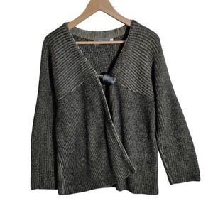 Willow Cardigan One Button Cotton Blend Womans Size Large